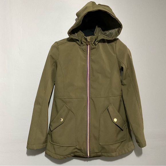 MICHAEL KORS WOMENS JACKET.COLOR OLIVE LIGHTWEIGHT - Picture 7 of 16
